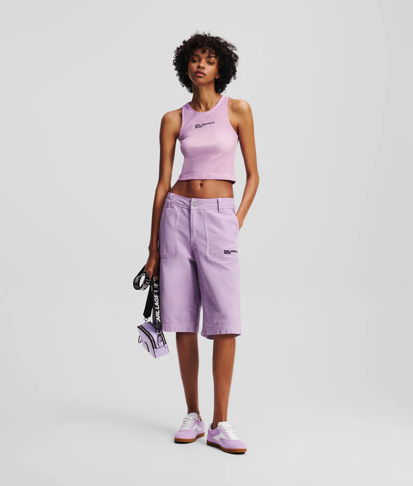 WASHED RIBBED TANK TOP