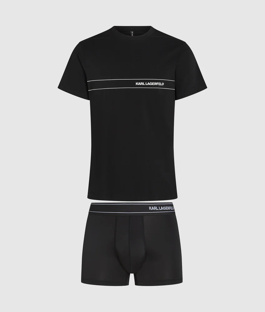 Logo pajama gift set