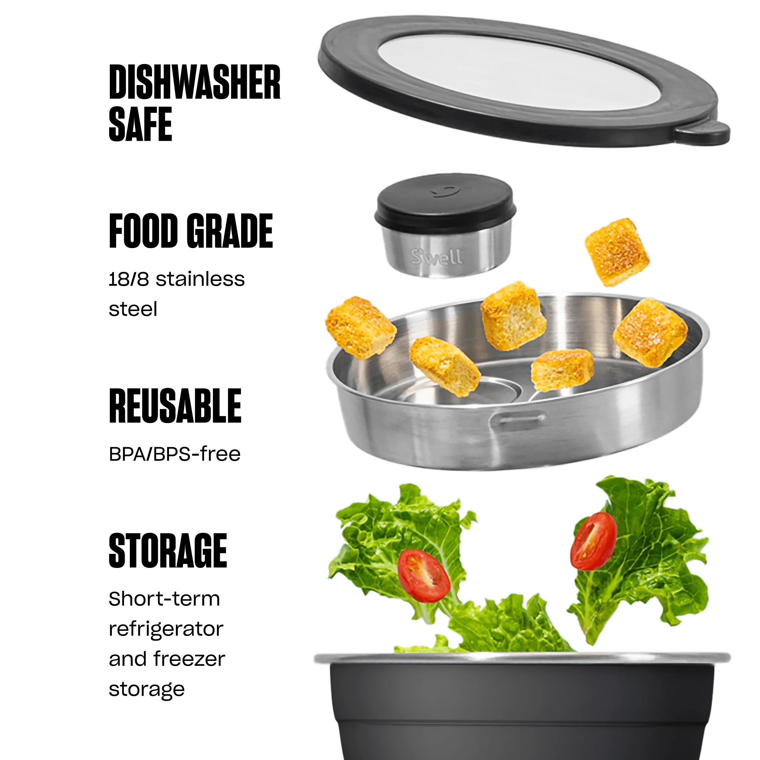 Salad Bowl Kit | 64oz