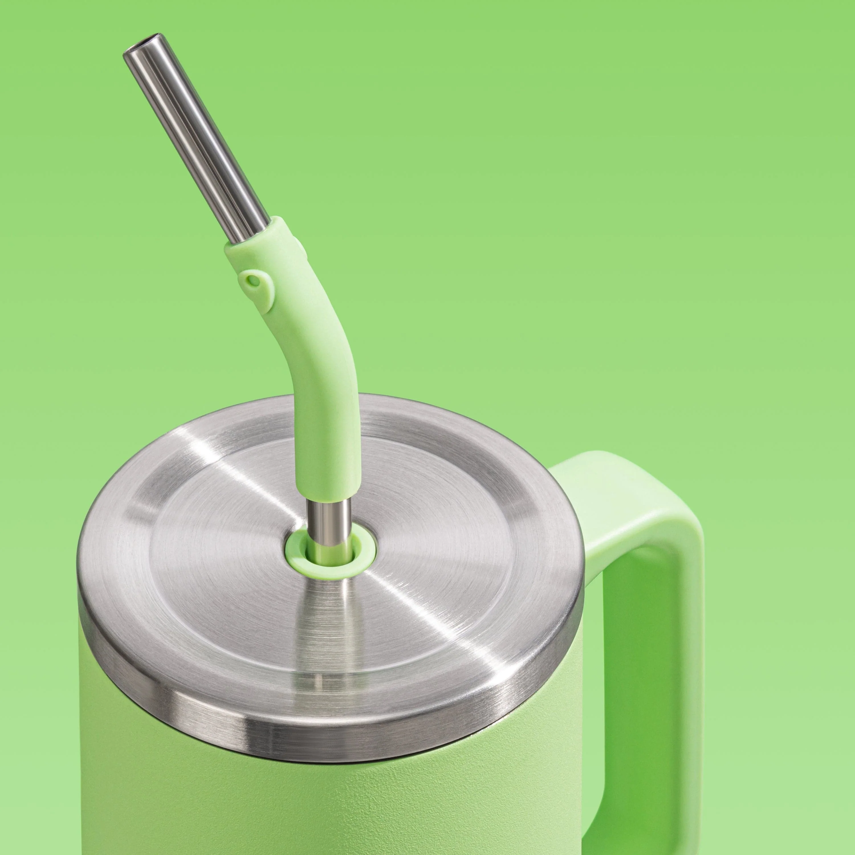 30oz Tumbler XL Stainless Steel Straw Set