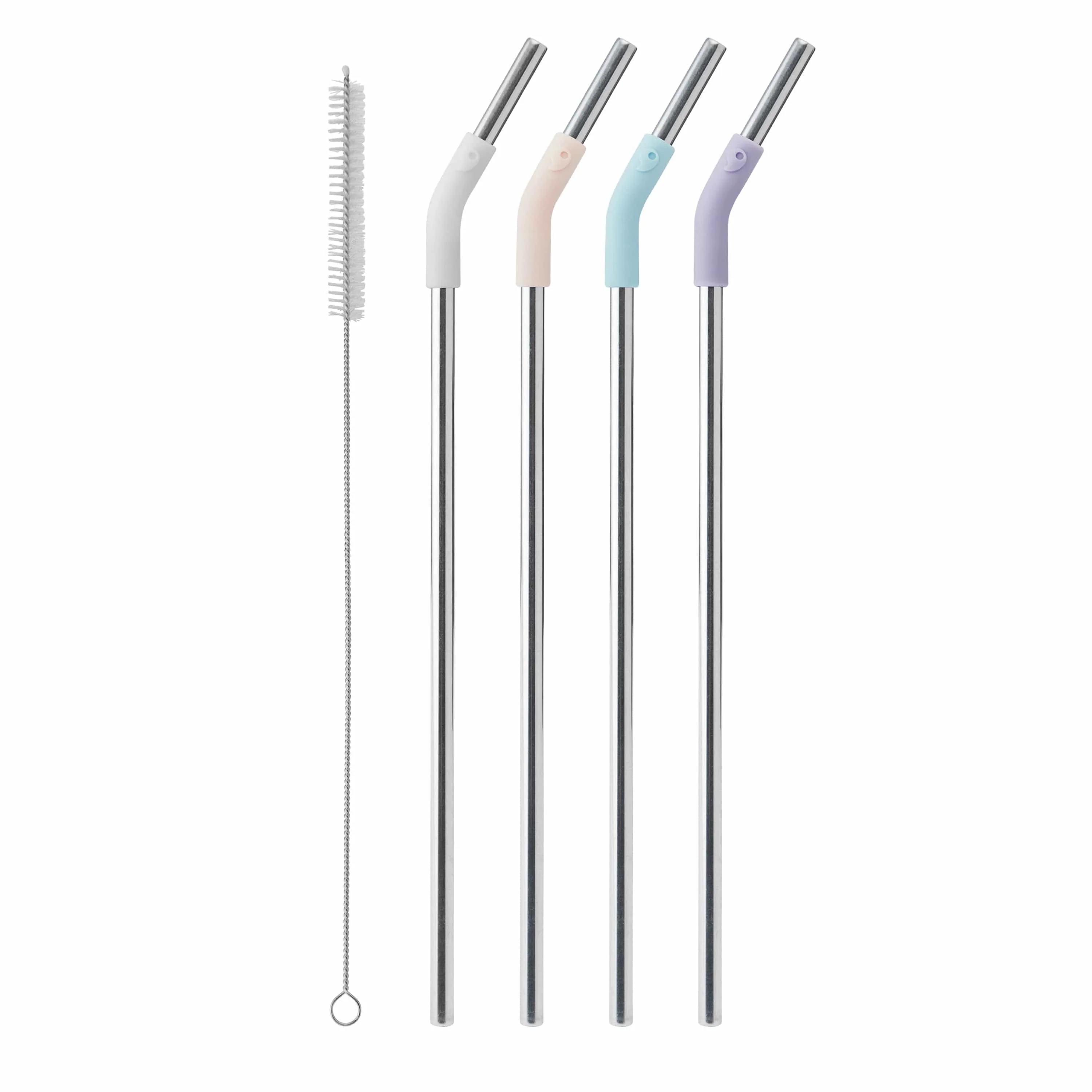 40oz Tumbler XL Stainless Steel Straw Set