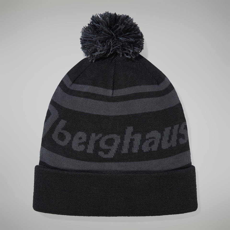 Unisex Berghaus Beanie - Dark Grey/Black