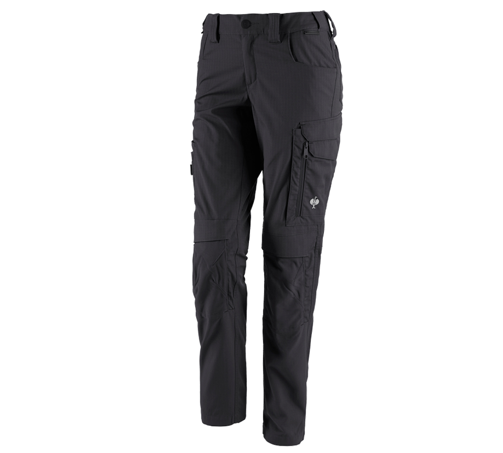 Trousers e.s.concrete solid, ladies'