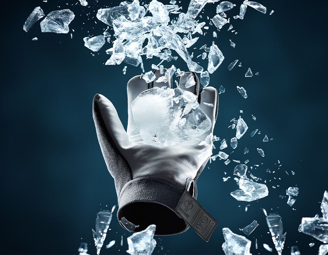 Full leather assembly gloves Ice
