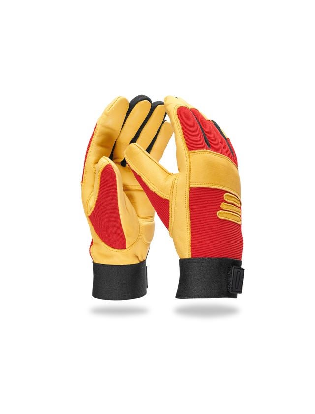 Full leather assembly gloves Biflex