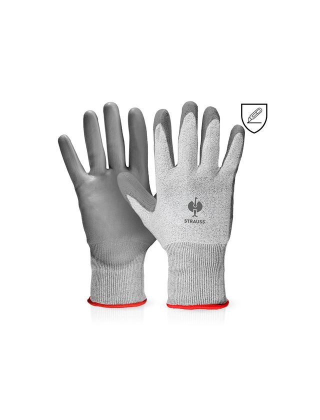 PU cut protection gloves, level C