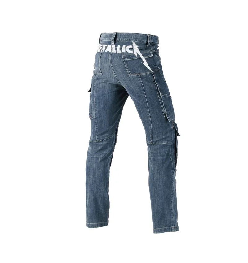 Metallica denim pants