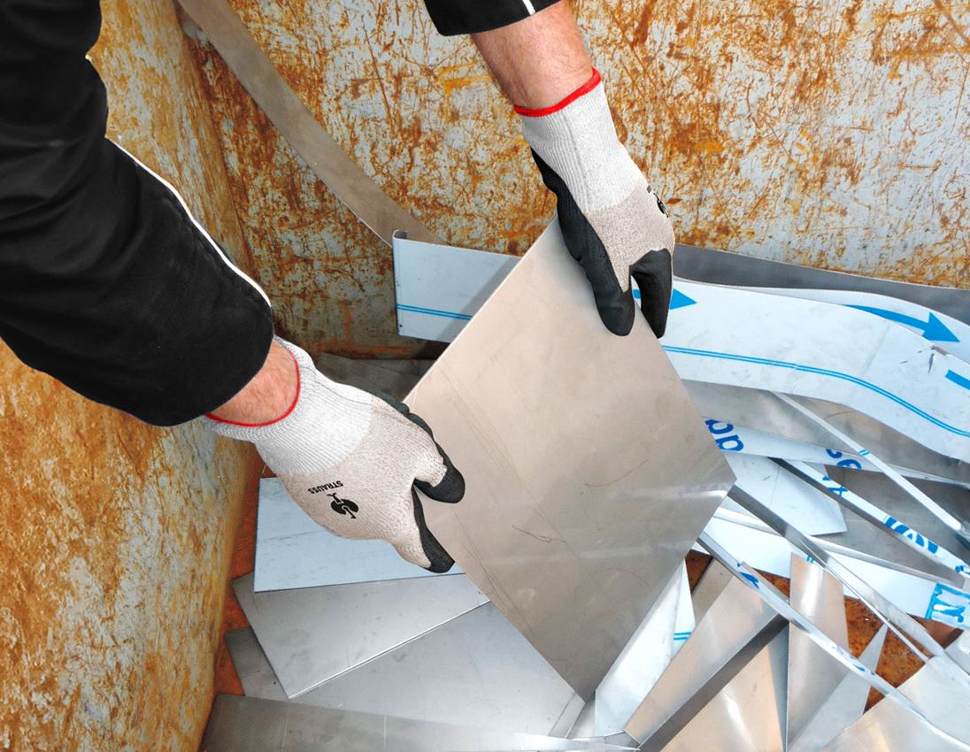 PU cut protection gloves, level B