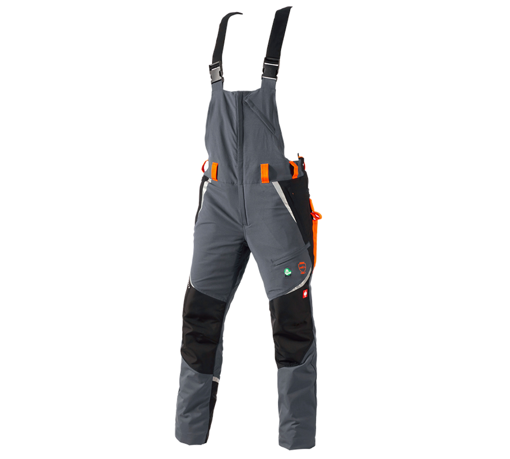 e.s. Forestry cut protection bib & brace, KWF