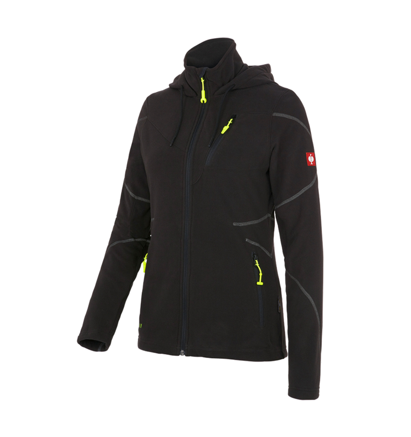Hooded fleece jacket e.s.motion 2020, ladies'