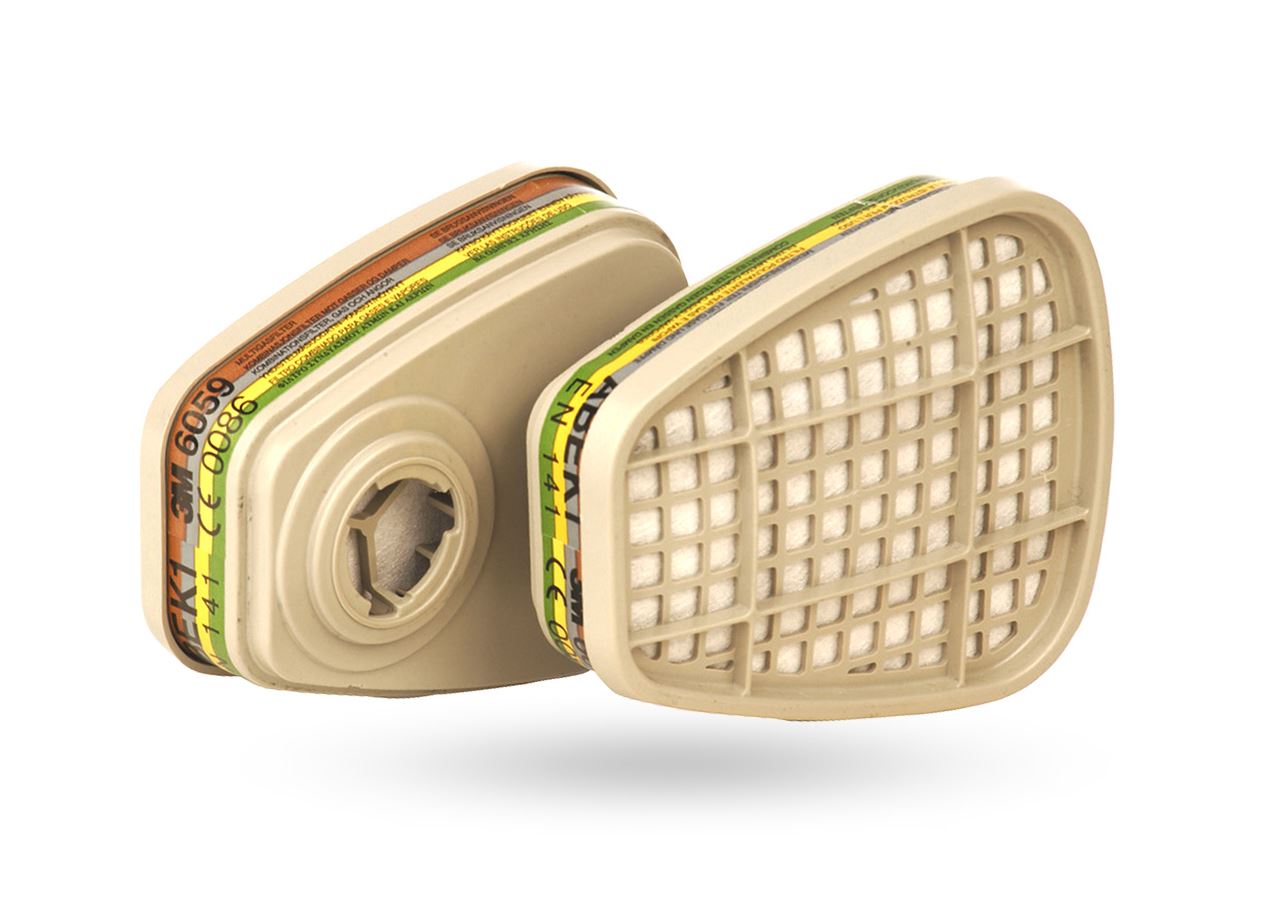 3M Filter cartridge 6059, ABEK, 4 pairs
