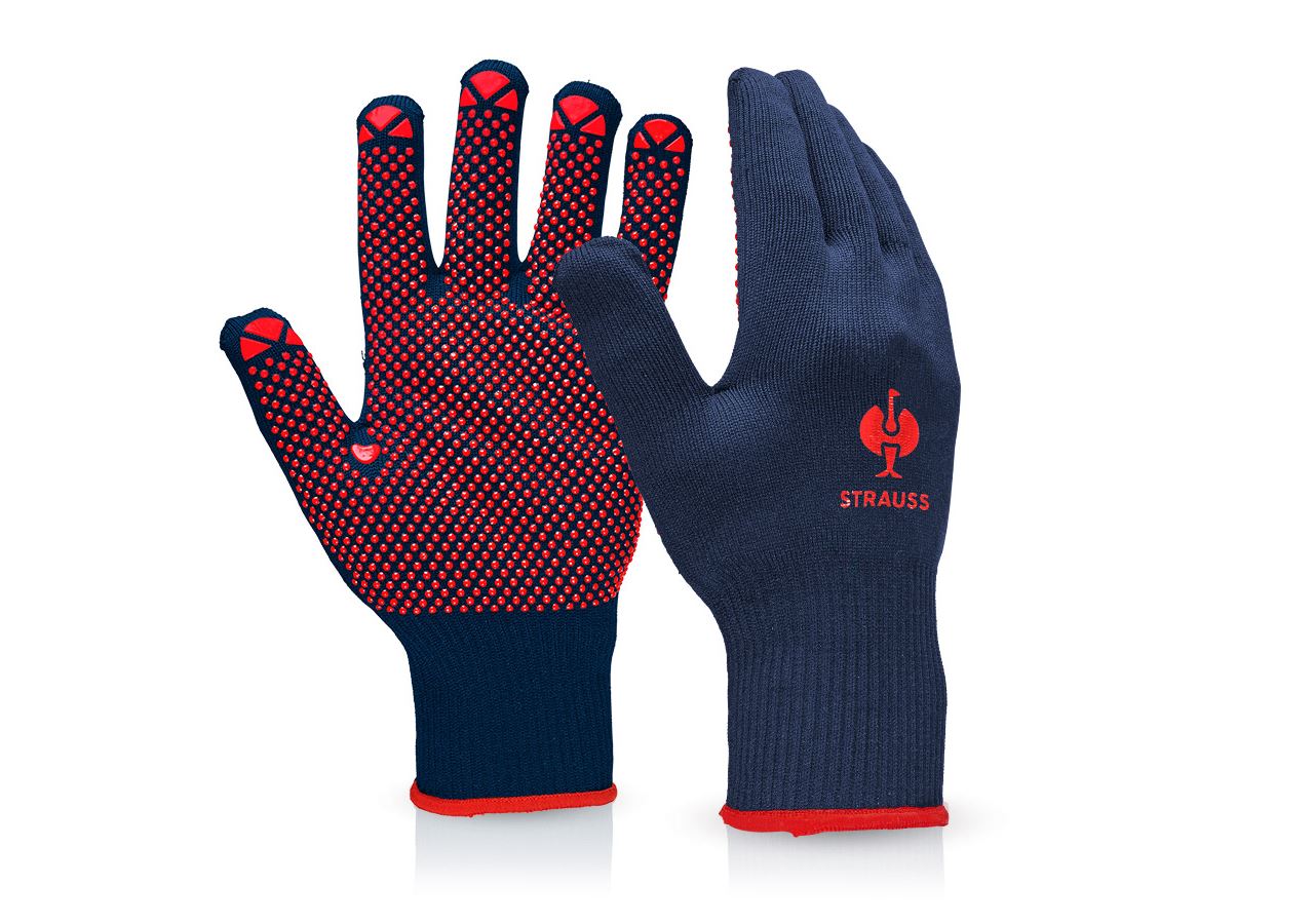 PVC knitted gloves Rondo