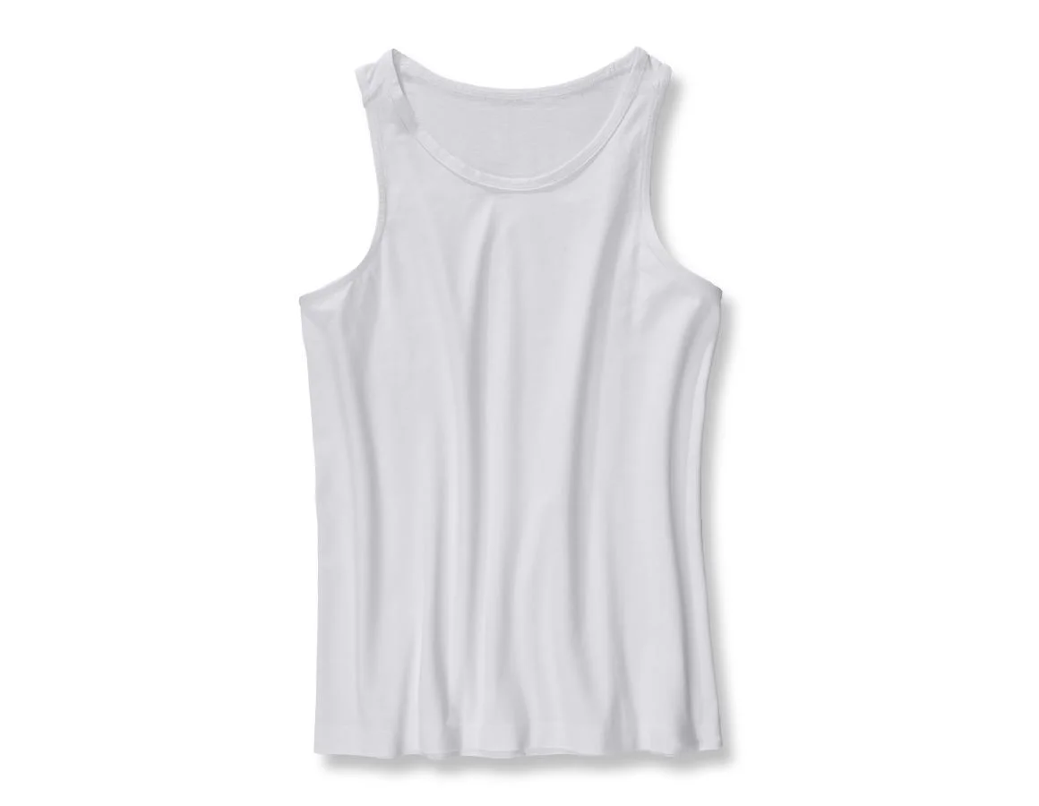 e.s. Cotton stretch tank shirt