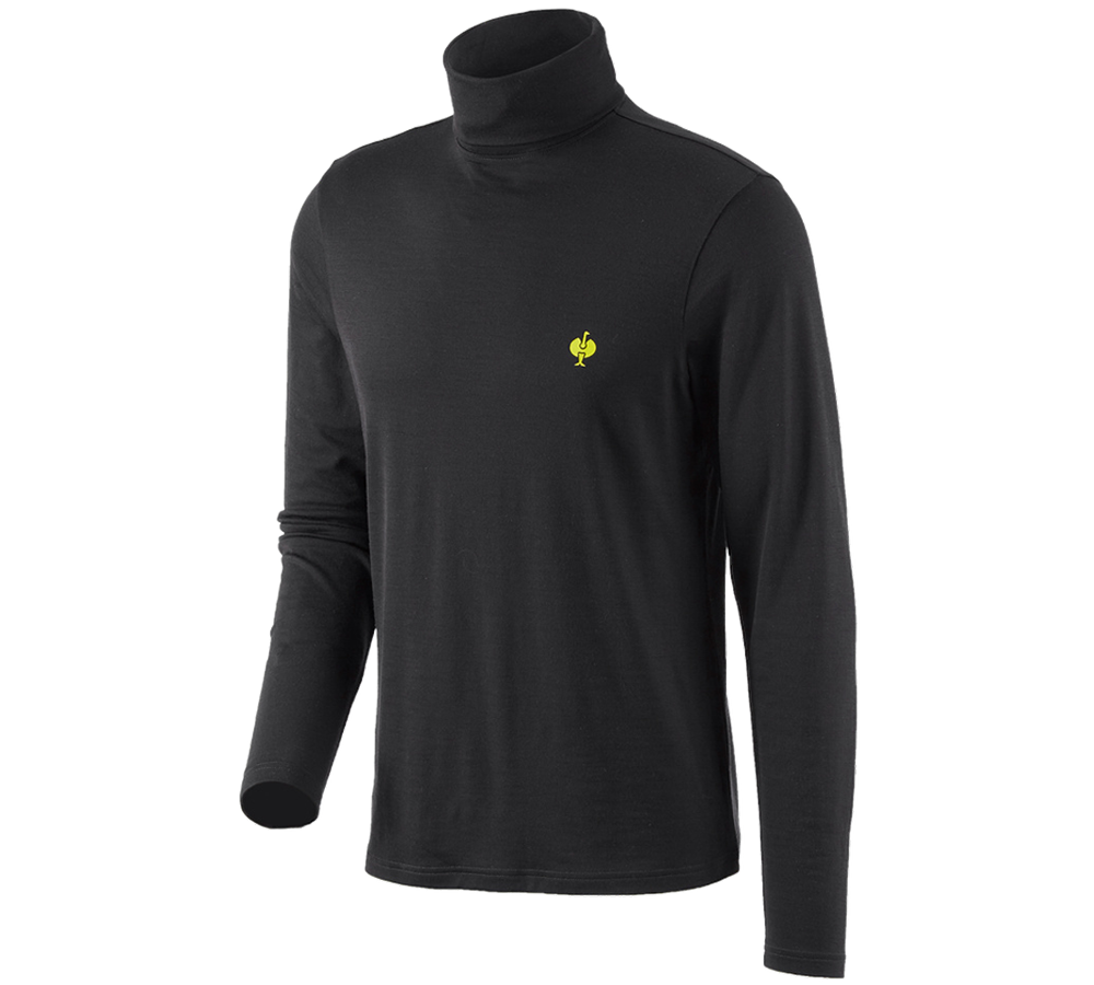 Turtle neck shirt Merino e.s.trail