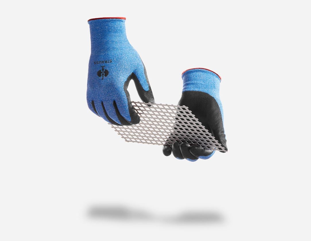 PU cut protection gloves, Comfort Skin, level B
