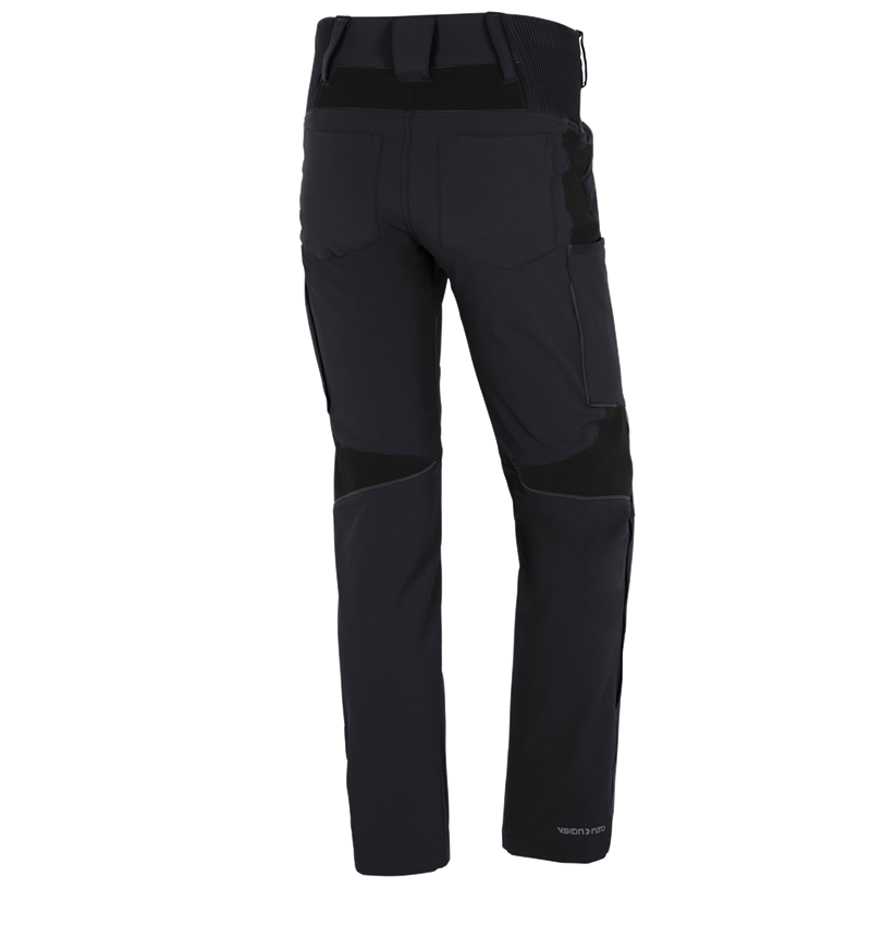 Winter cargo trousers e.s.vision stretch, men's