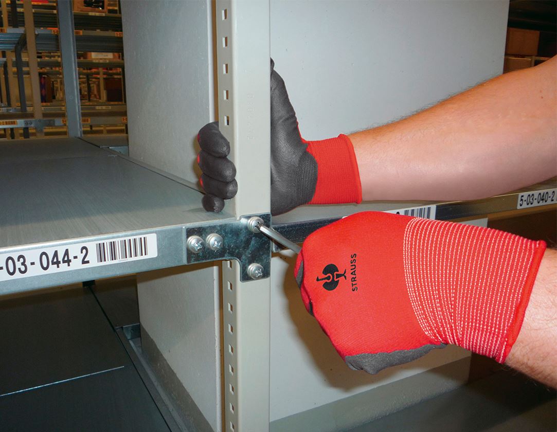 PU micro gloves comfort skin
