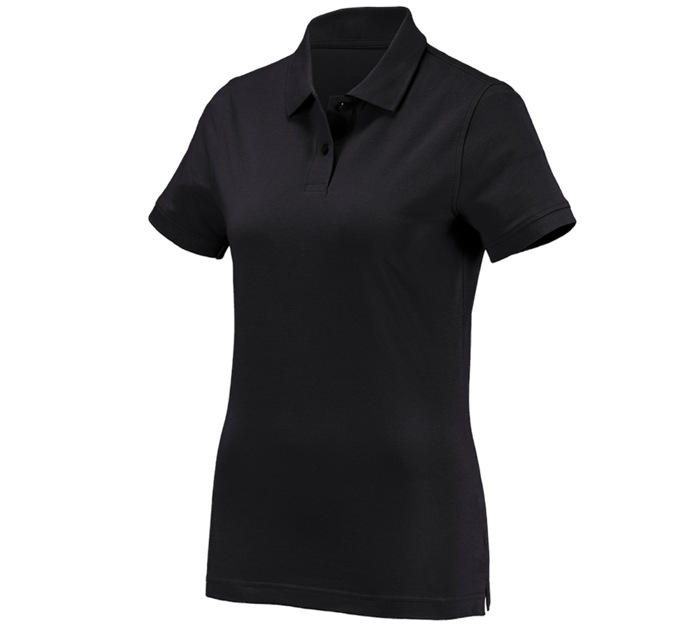 e.s. Polo shirt cotton, ladies'