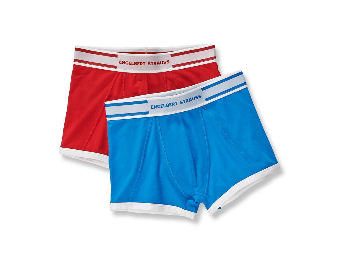 e.s. Cotton stretch pants colour, pack of 2
