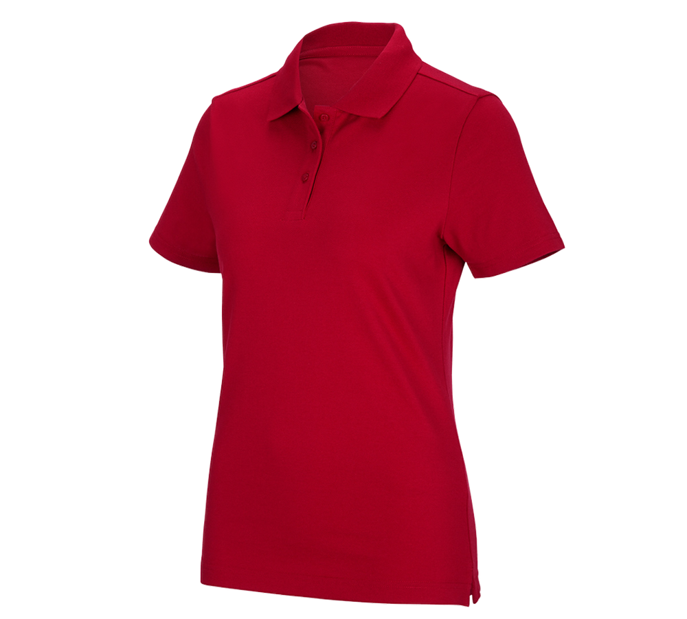 e.s. Functional polo shirt poly cotton, ladies'