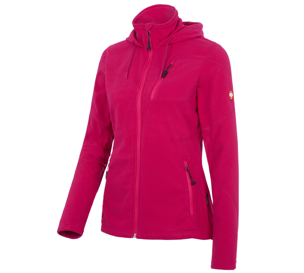 Hooded fleece jacket e.s.motion 2020, ladies'