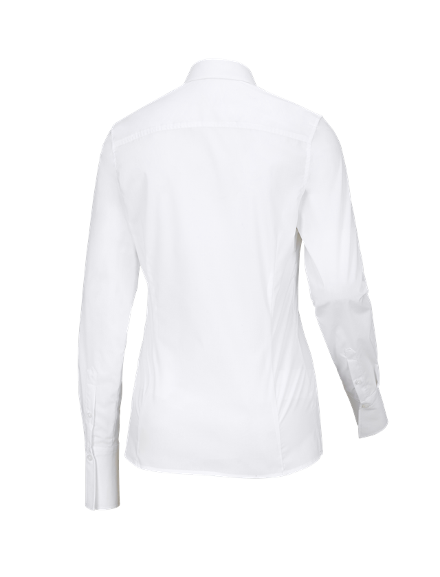 Business blouse e.s.comfort, long sleeved