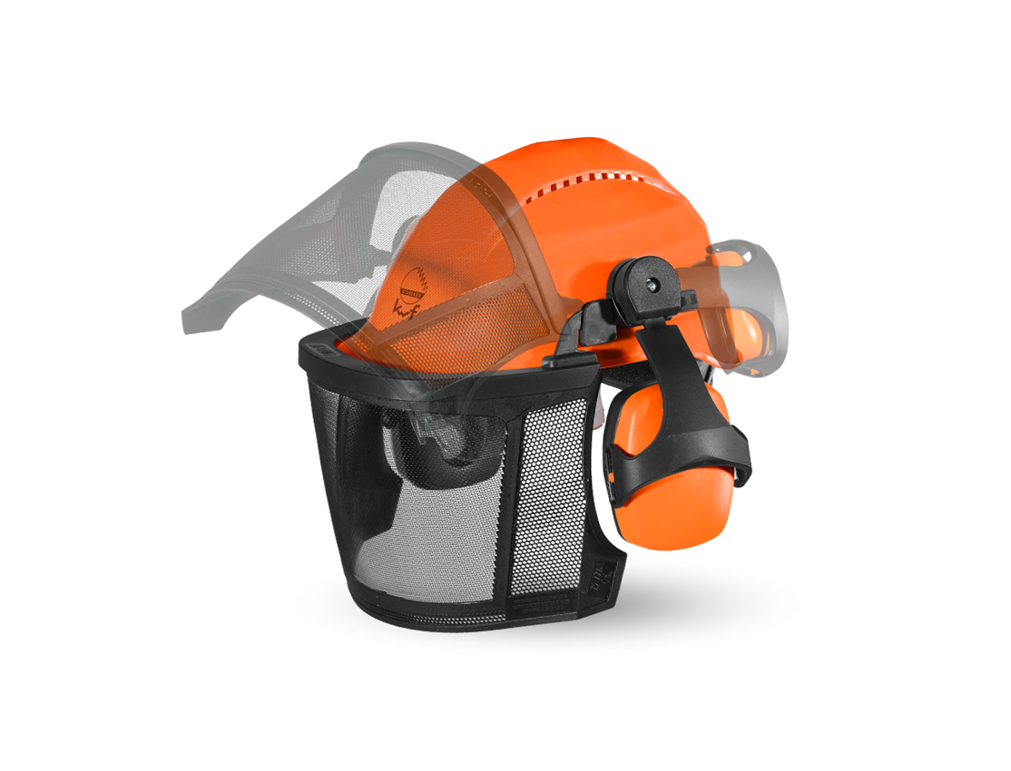 KWF Forester's helmet combination Professional
