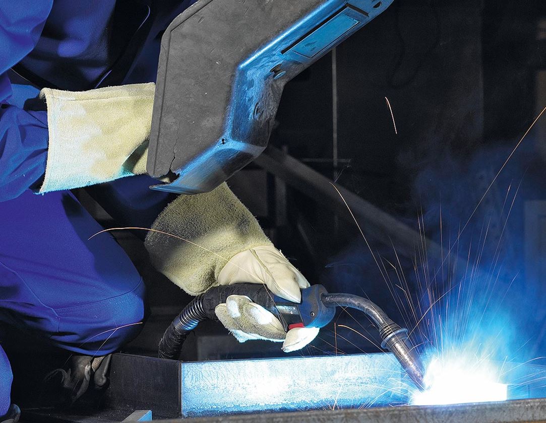 Leather welder’s gloves Primos