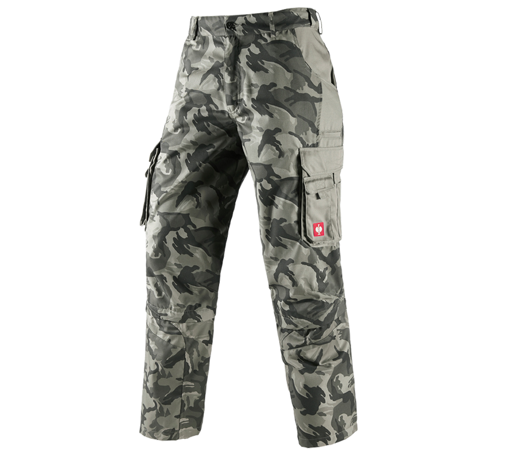 Zip off trousers e.s. camouflage