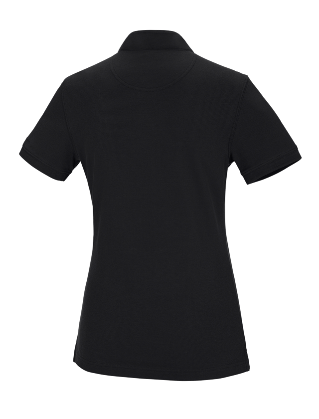 e.s. Polo shirt cotton Mandarin, ladies'