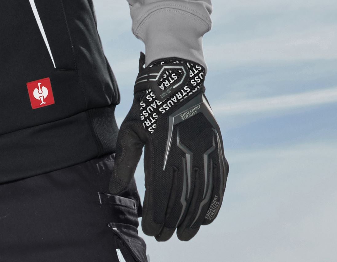 e.s. Mechanic's winter gloves Mirage Ice