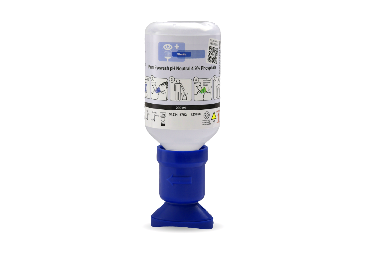Immediate eye rinse pH-neutral