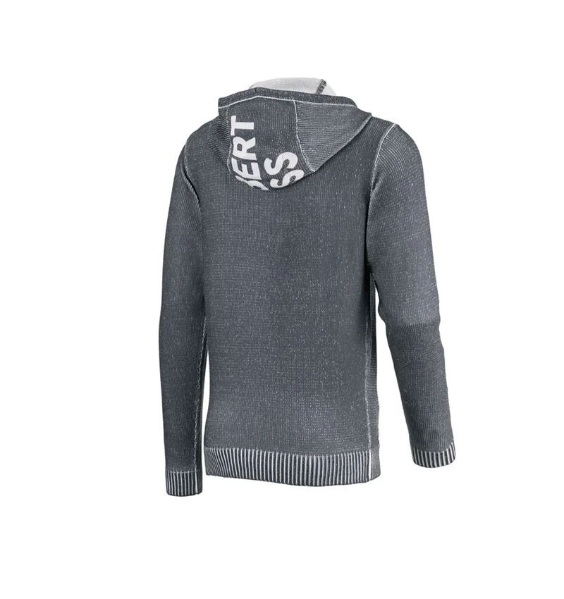 Knitted hoody e.s.iconic