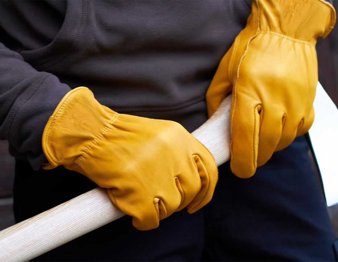 Full leather winter gloves Yellowstone