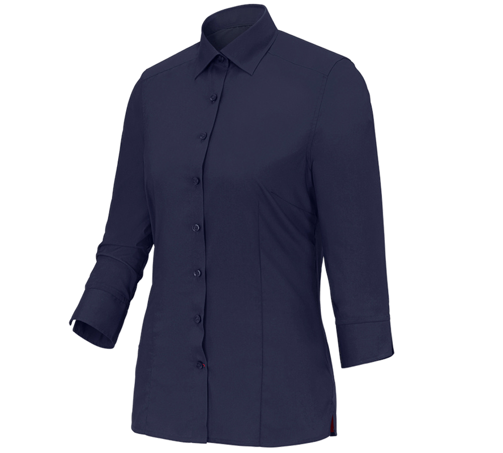 Business blouse e.s.comfort, 3/4-sleeve