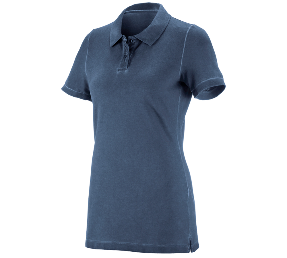 e.s. Polo shirt vintage cotton stretch, ladies'