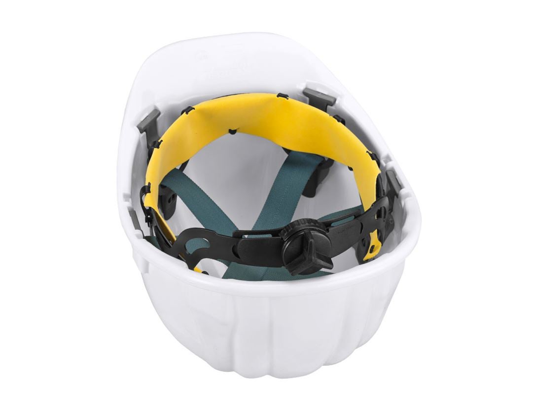 Safety helmet Baumeister, 6-point, rotary fastener