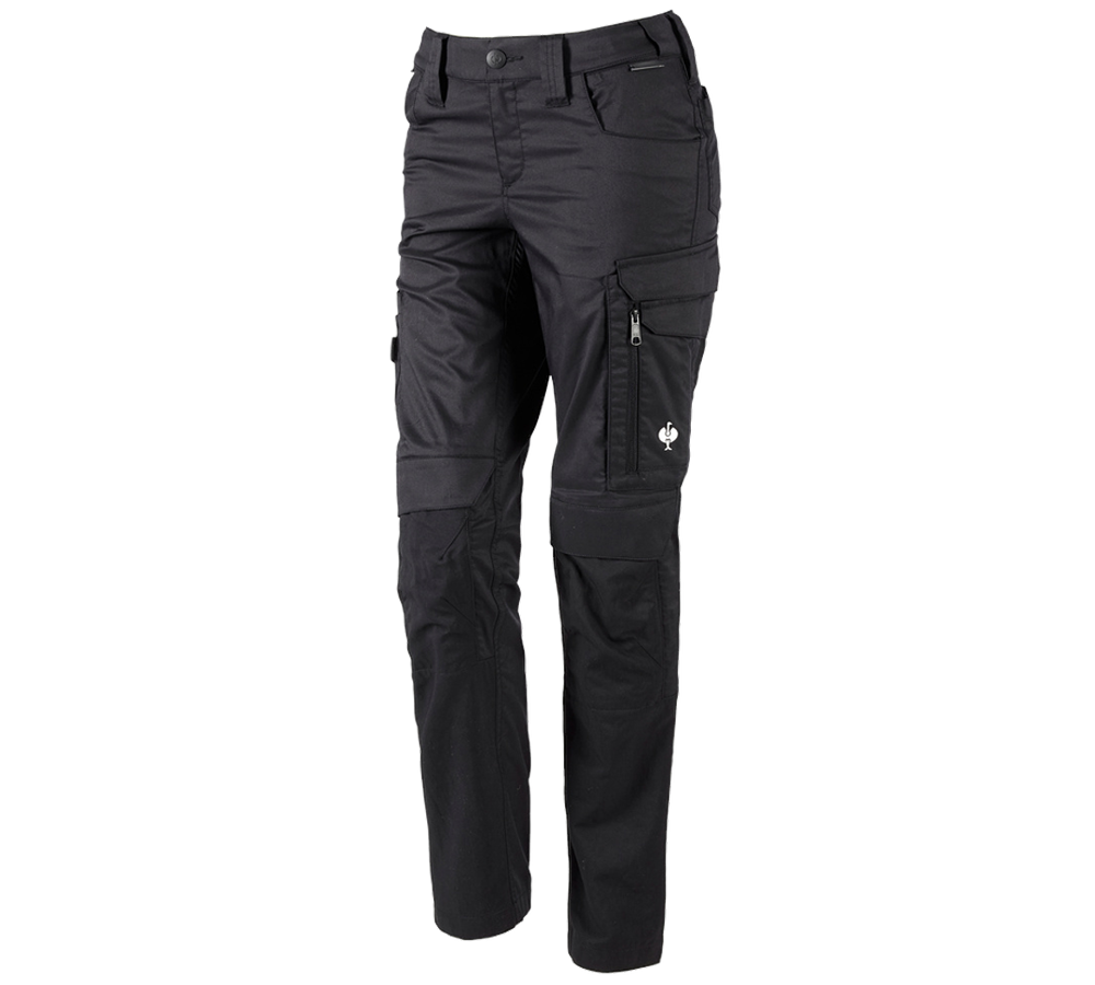 Trousers e.s.concrete light, ladies'