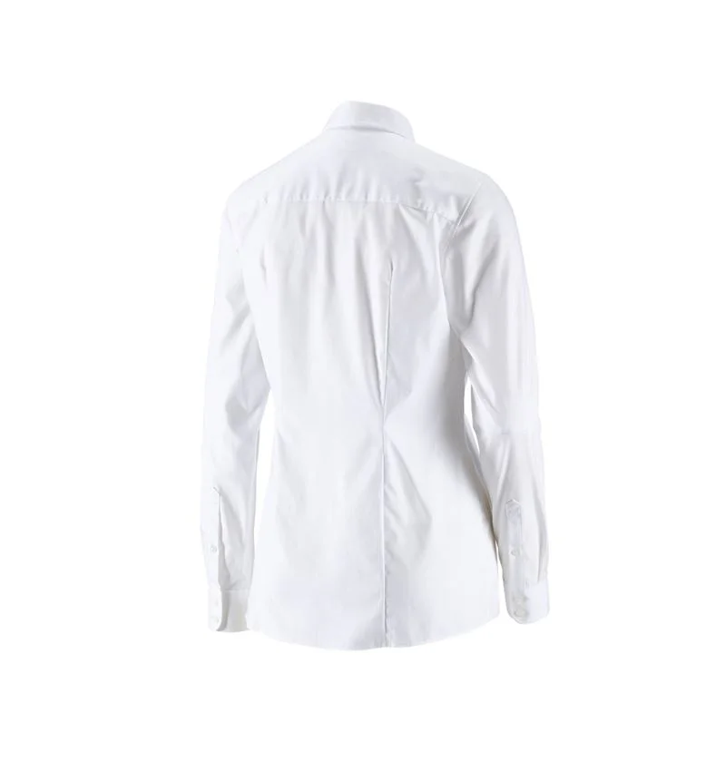 e.s. Business blouse cotton str. lad. regular fit