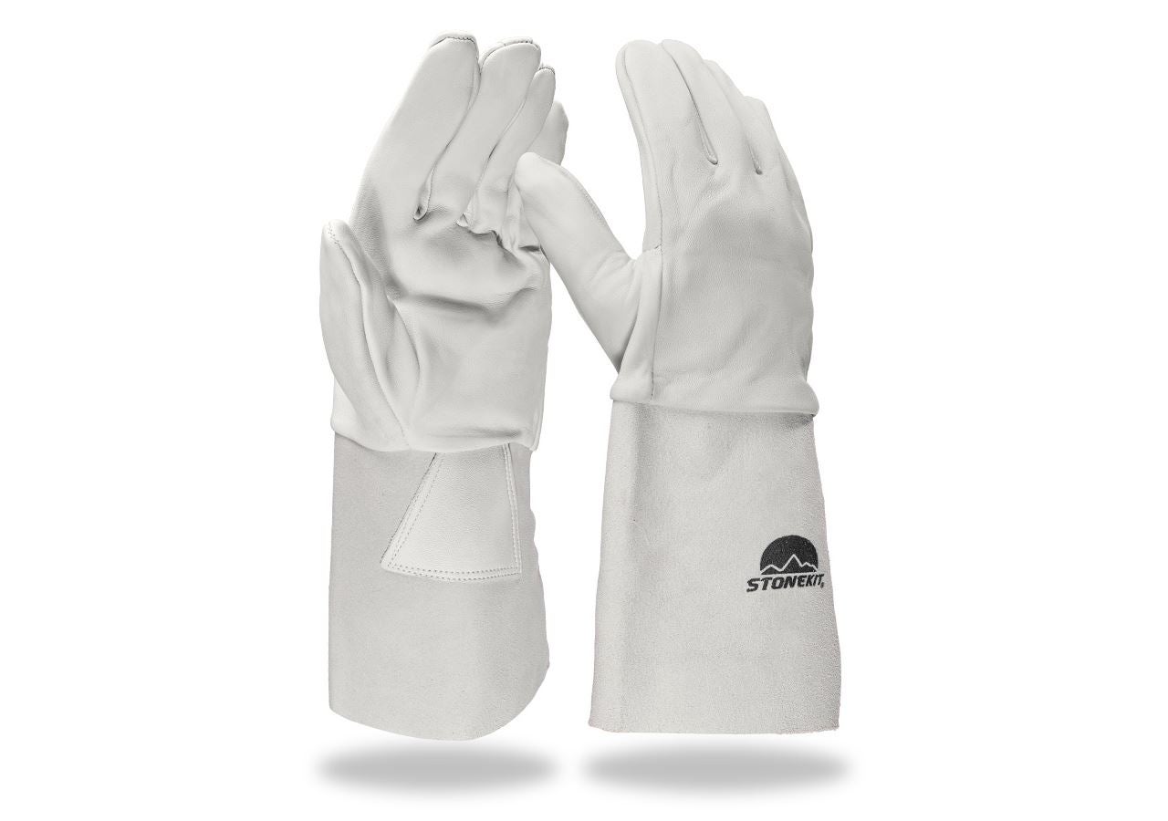 Nappa leather welder's gloves