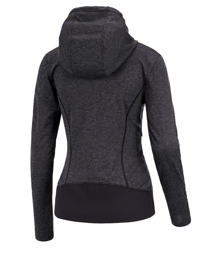 e.s. Functional hooded jacket stripe, ladies'