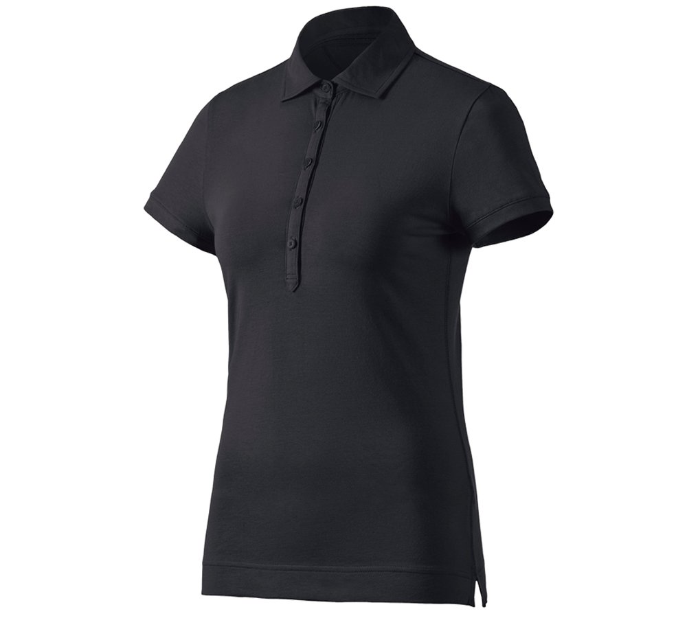 e.s. Polo shirt cotton stretch, ladies'