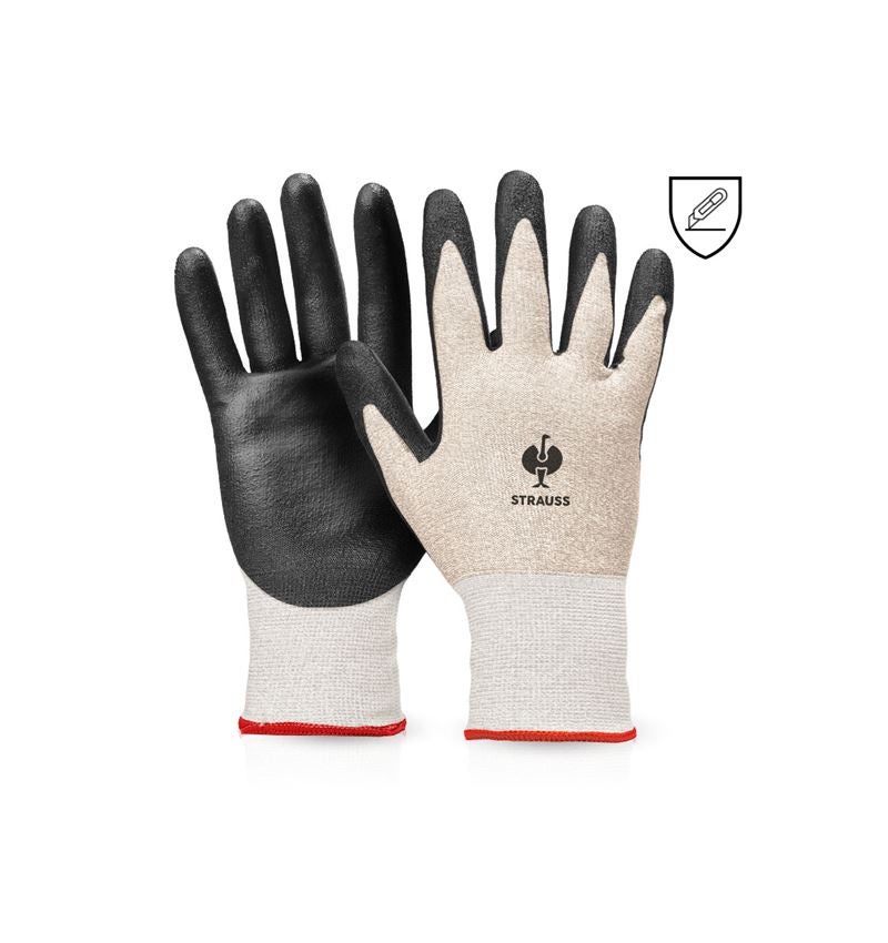 PU cut protection gloves, level B