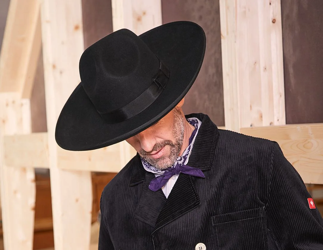 Roofer and carpenter`s hat