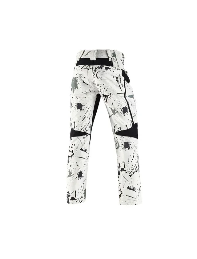e.s. Stretch cargo trousers Painter