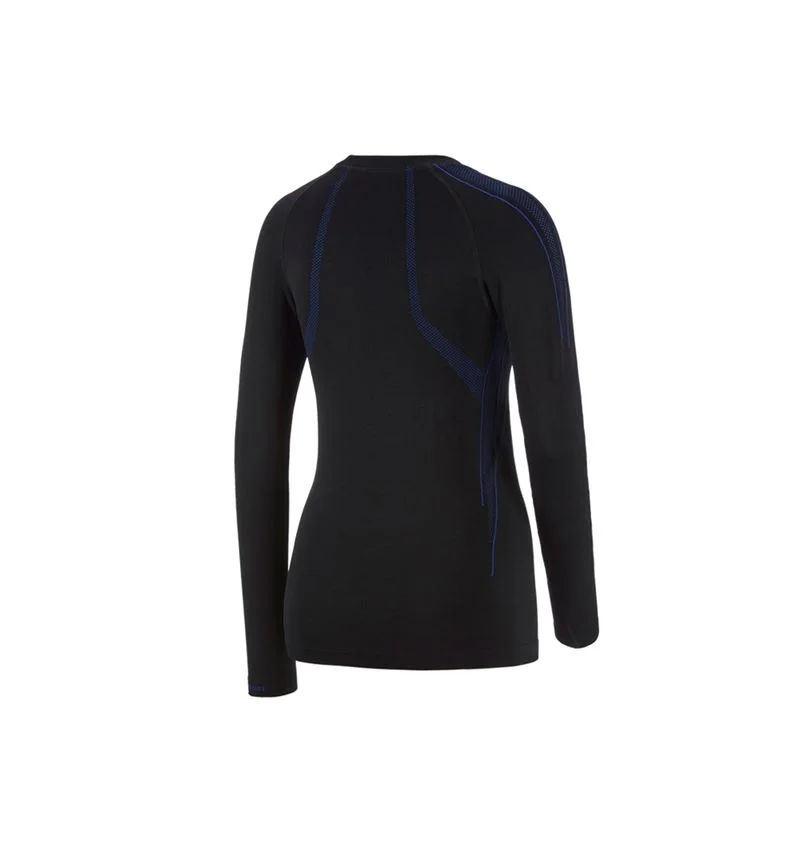 e.s. functional-longsleeve seamless-warm, ladies'