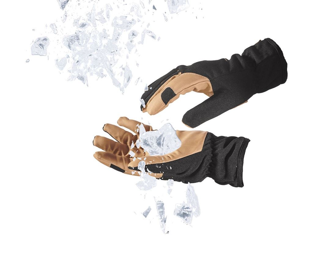 Assembly winter gloves Intense light