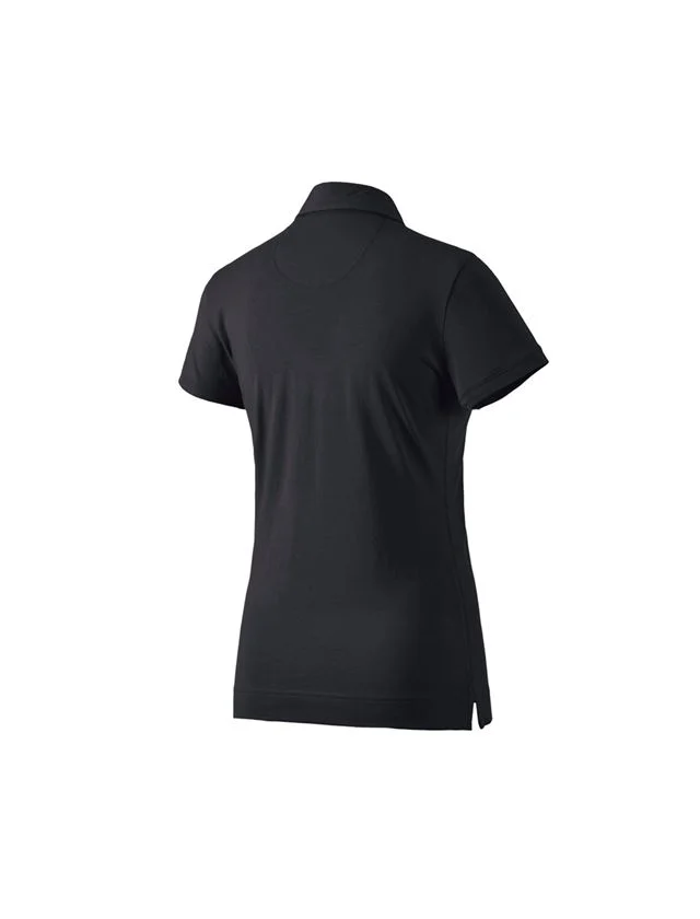 e.s. Polo shirt cotton stretch, ladies'