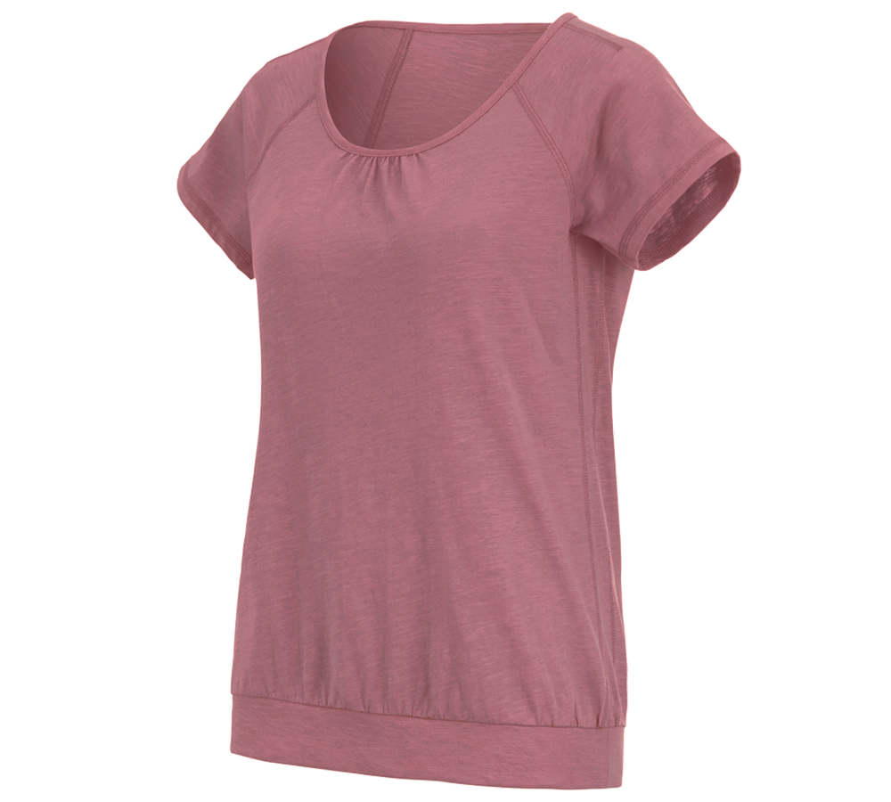e.s. T-shirt cotton slub, ladies'