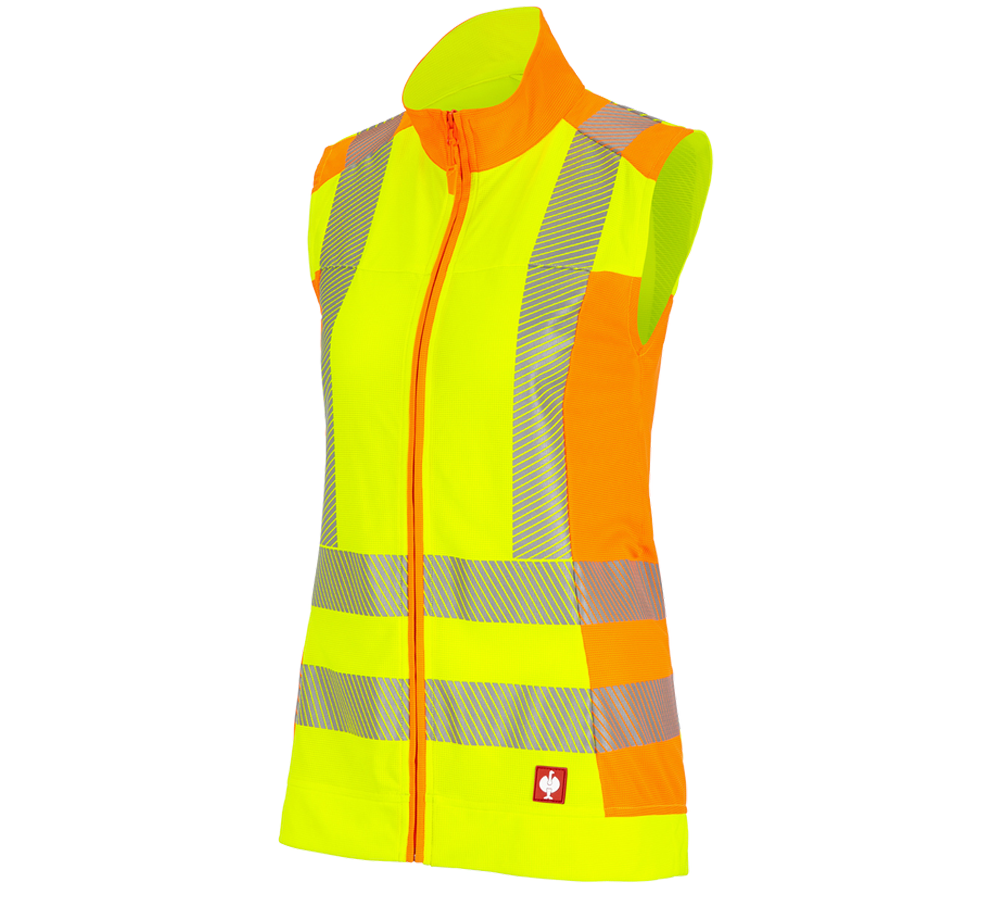 High-vis funct.bodywarmer e.s.motion 2020, ladies'